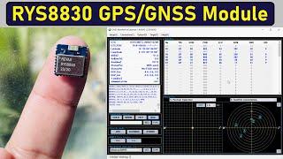 World Smallest GPS/GNSS Module Reyax RYS8830 || Tiny & Super Ultra Low Power GPS/GNSS Receiver