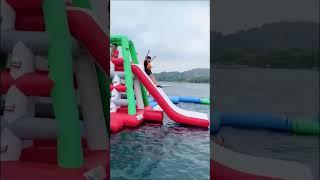 Inflatable Island ️️ #inflatable #inflatableisland #shortsvideo #summer2023