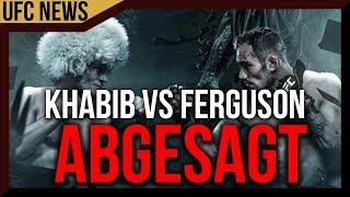 KHABIB NURMAGOMEDOV VS TONY FERGUSON  BEI UFC 223 ABGESAGT! | UFC News Deutsch