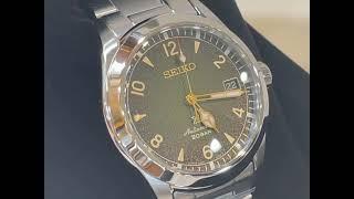 Unboxing and Review of the Seiko Alpinist spb155