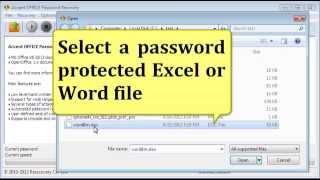 Excel/Word decryption with AccentOPR (for .xls/.doc-files ONLY)