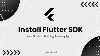 How to Install Flutter on Windows ??| Complete Step-by-Step Guide for Beginners (2025)