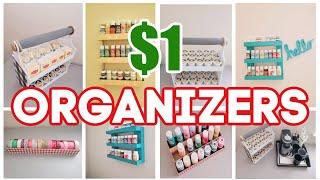 7+ DOLLAR TREE DIY ORGANIZATION IDEAS & EASY HACKS ~ MULTIPURPOSE ~ CRAFT ROOM ~ KITCHEN ~ PANTRY