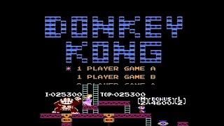 Donkey Kong - NES 1986 [18/687] - Long Play