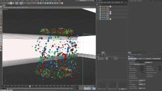 Thinking Particles in Cinema4D using xpresso and moGraph