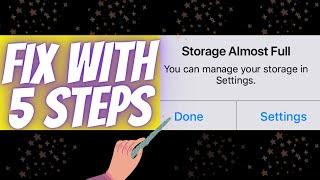 Free Up Storage on iPhone iOS 17, iPad [2024 Fastest Way] #Shorts