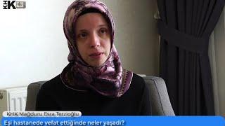 "EŞİMİ CEZAEVİNE SAĞLAM GÖNDERDİM CENAZESİ ÇIKTI" EŞİNİ KANSERDEN KAYBEDEN ESRA TERZİOĞLU KHKTV'DE