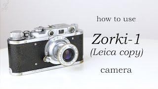 Zorki-1 (Barnack Leica II copy): How to use - Video manual