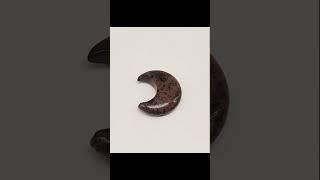 Obsidian Mahogany Mini Moon  #crystals