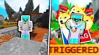 The MLG Texture Pack Challenge! (Minecraft Skywars)