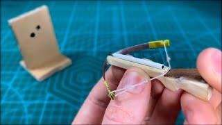 МИНИ-АРБАЛЕТ СВОИМИ РУКАМИ/MINI CROSSBOW