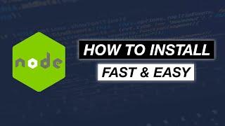 How to Install Node the CORRECT Way 2022