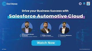 Drive your Business Success with Salesforce Automotive Cloud