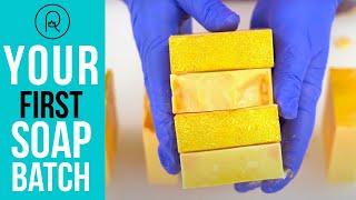 How to Make Your First Batch of Cold Process Soap | Royalty Soaps