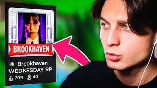 Уэнсдэй ЗАХВАТИЛА БРУКХЕЙВЕН? Новое обновление Brookhaven RP Roblox которое мы не ждали