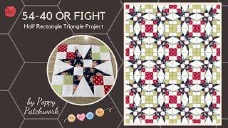 54-40 or Fight Quilt Block - Quilting Tutorial