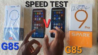 Tecno Spark 9 Pro Vs Tecno Camon 19 Speed Test