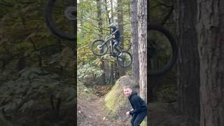 Sending the big bike over gaps 🫣