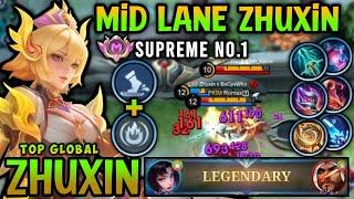 Supreme No.1 Zhuxin Build!! Top Global Zhuxin Best Build 2025 - Mobile Legends