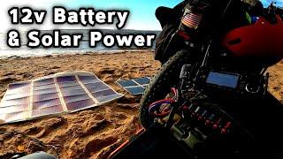 Off-Grid 12 volt Battery & Solar Power