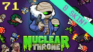 Unlocking Rebel B Skin on (2nd ever) Stream! | Nuclear Throne 71