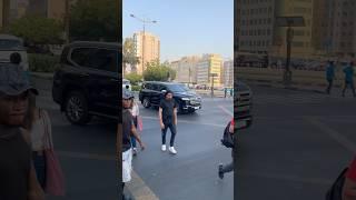 Busy road in Dubai Deira with Toyota LC300 2024 #toyota