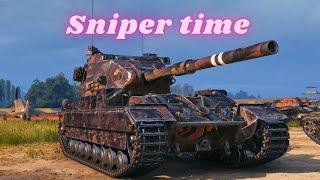 FV215b (183) Patient Sniper destroys 10 enemies & FV215b (183) 10.6K dmg World of Tanks #wot