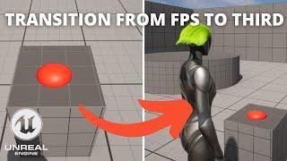 How to Transition the Camera when Interacting in Unreal Engine 5