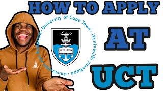 HOW TO APPLY ONLINE AT UCT For 2024| University of Cape Town | apply online