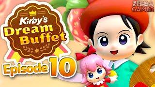 Kirby's Dream Buffet Gameplay Walkthrough Part 10 - Adeleine and Ribbon!