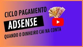 Quando o dinheiro do Adsense cai na conta | Ciclo de Pagamento Adsense