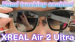 AR Glasses 'XREAL Air 2 Ultra' Review: Hand-Tracking MR [Smart Glasses]