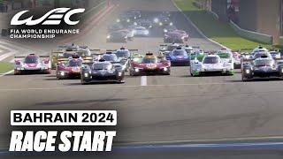 Race Start And First Minutes  I 2024 Bapco Energies 8 Hours of Bahrain I FIA WEC