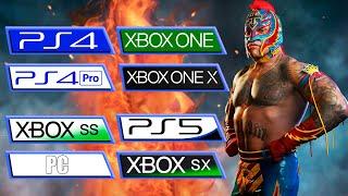 WWE 2K22 | Playstation - Xbox - PC | All Versions Comparison