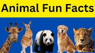 Amazing Animal Fun Facts