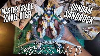 This BANDAI kit is from 2011! The MG Gundam Sandrock EW Full Build | ASMR | Endless Waltz