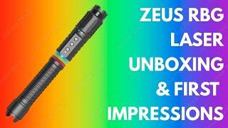 ZEUS RGB LASER: 7 COLOR LASER POINTER