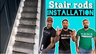 How To Install Stair Rods on a Carpet Runner