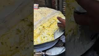 Daulat Ki Chaat/delhi street food/chandini chowk /#foodie #doctor #traveller