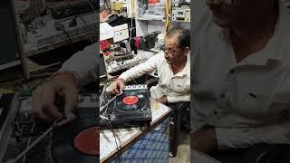 old music system restoration #sanyo #3in1 #radio #recordplayer #cassette #restoration #repair