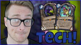 Too Much TECH? (NEVER!) | Wild Reno Shudderwock Shaman | Descent of Dragons | Wild Hearthstone