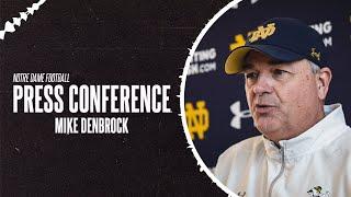 Mike Denbrock on Notre Dame OL, New Additions & New Scheme | #ndfootball