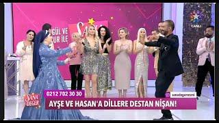 SANA DEĞER AYŞE VE HASAN DİLLERE DESTAN NİŞANI SONUNDA TÜM ENGELLERE RAĞMEN ALİ NİŞANI KARŞI ÇIKTI