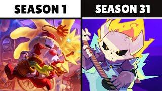 All Brawl Pass Season Animations | Brawl Stars