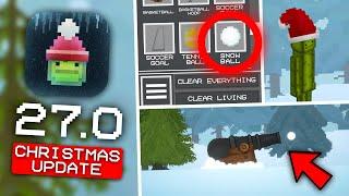 UPDATE 27.0: CHRISTMAS UPDATE in Melon Playground! WHAT WILL BE ADDED?