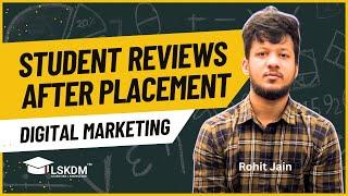 LSKDM is the Best Digital Marketing Institute in CP | Rohit Jain  Review | LSKDM Training Experience