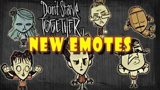 All New Emotes! (Don't Starve Together Closed Beta)