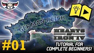 Hearts of Iron IV: Tutorial For Complete Beginners - ep1