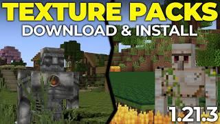 How To Download & Install Texture Packs in Minecraft 1.21.3