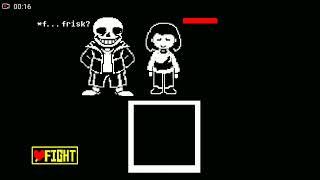 glitchtale sans test (stick nodes)